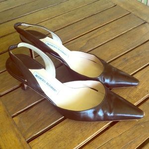 Manila Blahnik Vintage Carolyne slingback pump